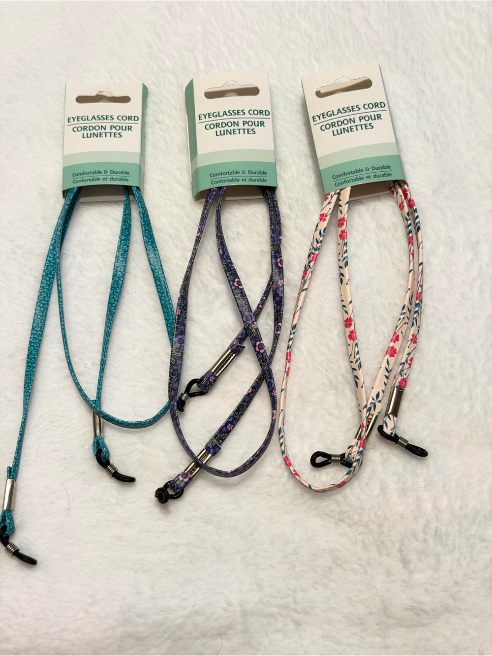 Set of 3 Patterned Eyeglasses
Cord Lanyards NEW